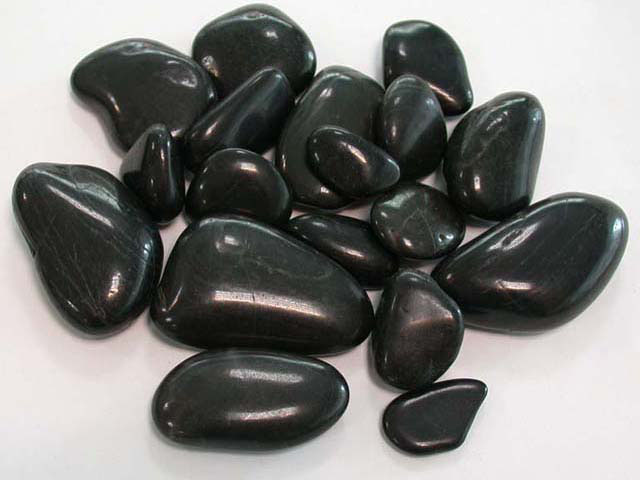 Natural Black Pebble Stone