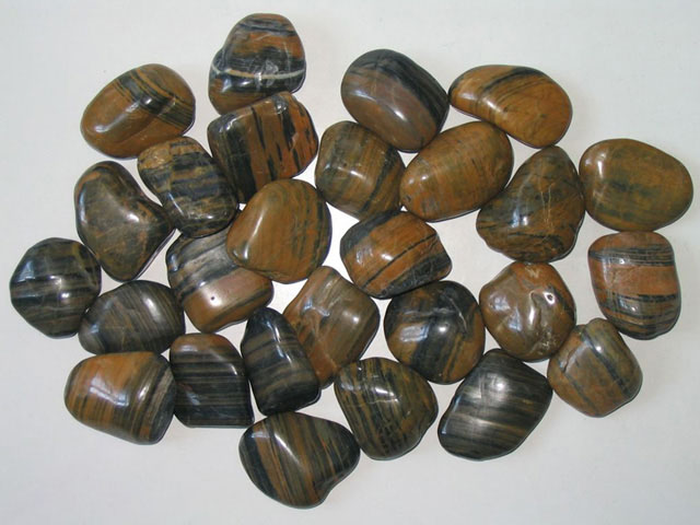 Natural Striped Pebble Stone